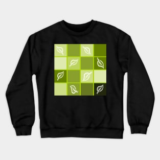 Natural green abstract Crewneck Sweatshirt